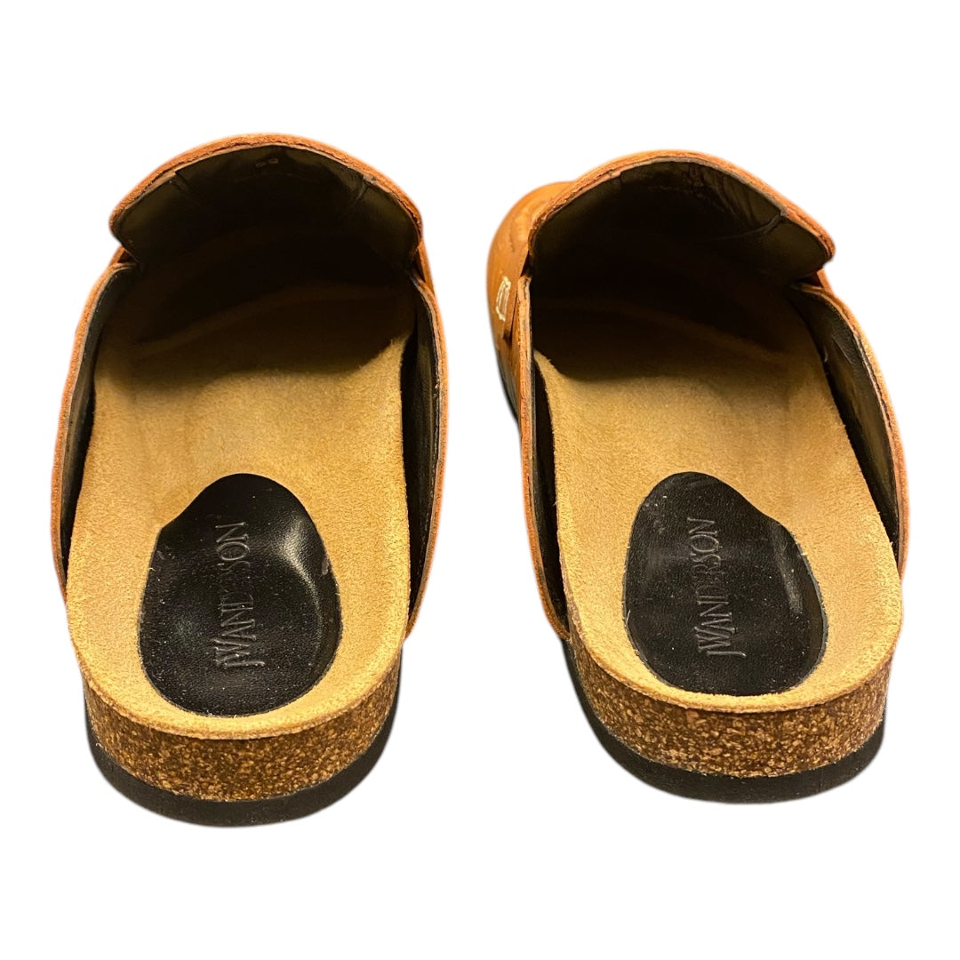 J.W.ANDERSON Leather Loafer Mules Size 39
