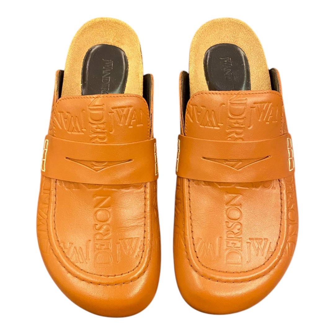 J.W.ANDERSON Leather Loafer Mules Size 39