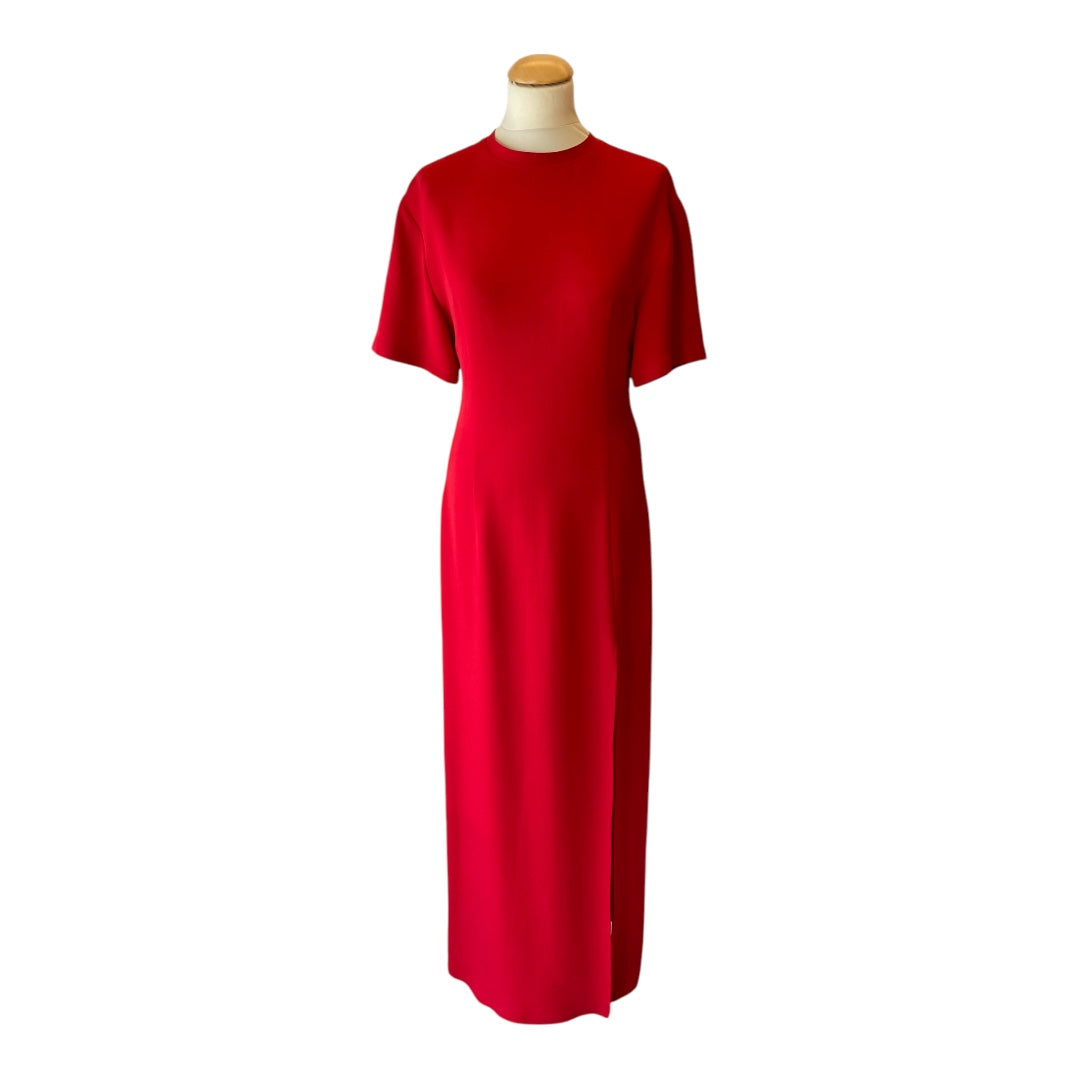 VALENTINO Runway S/S 2024 Silk Split Maxi Dress Size It 40