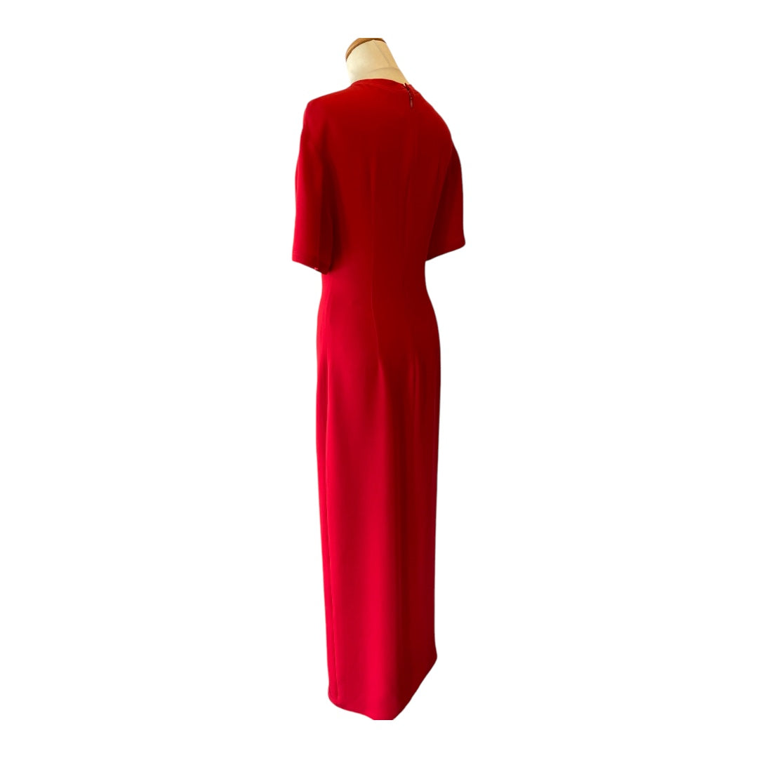 VALENTINO Runway S/S 2024 Silk Split Maxi Dress Size It 40