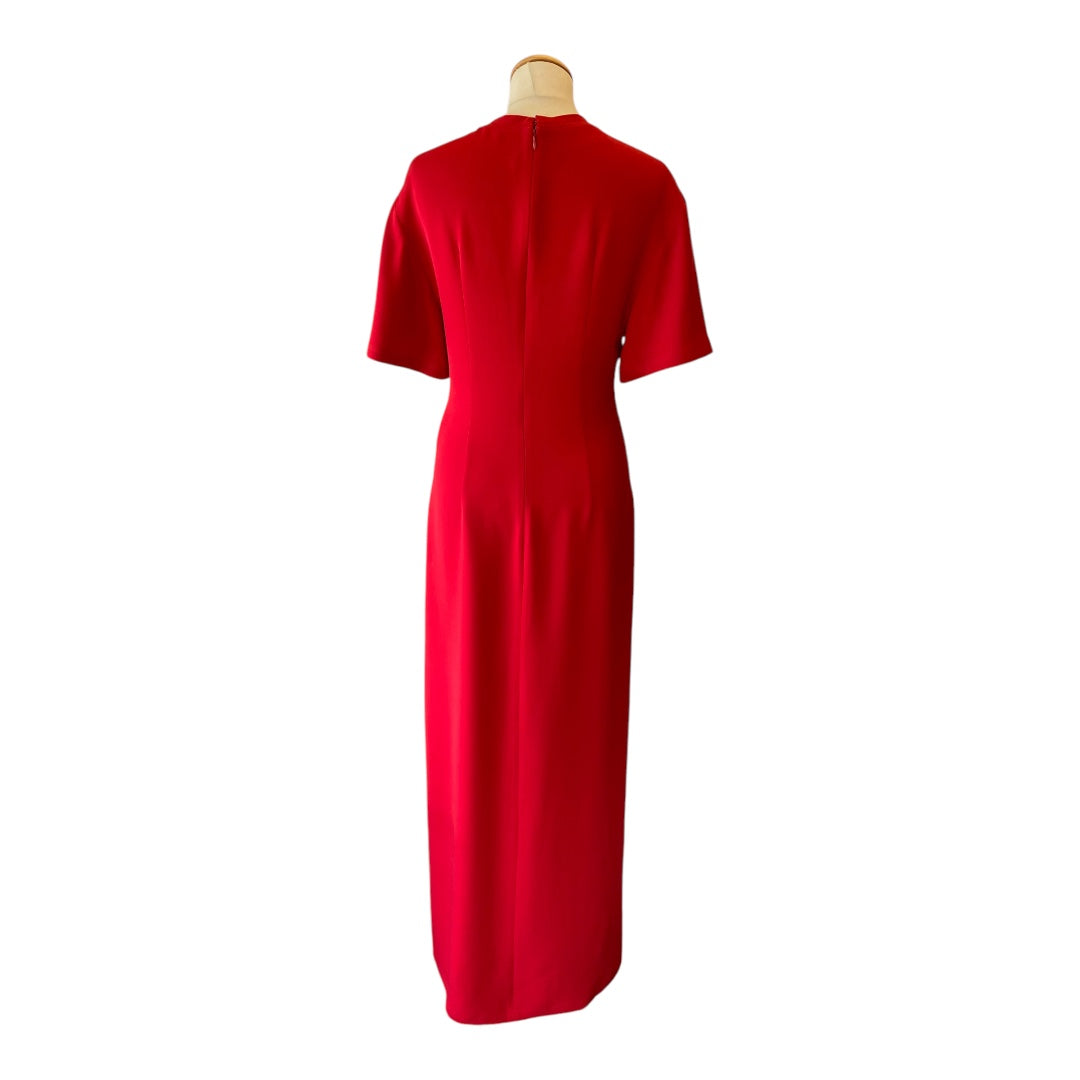 VALENTINO Runway S/S 2024 Silk Split Maxi Dress Size It 40