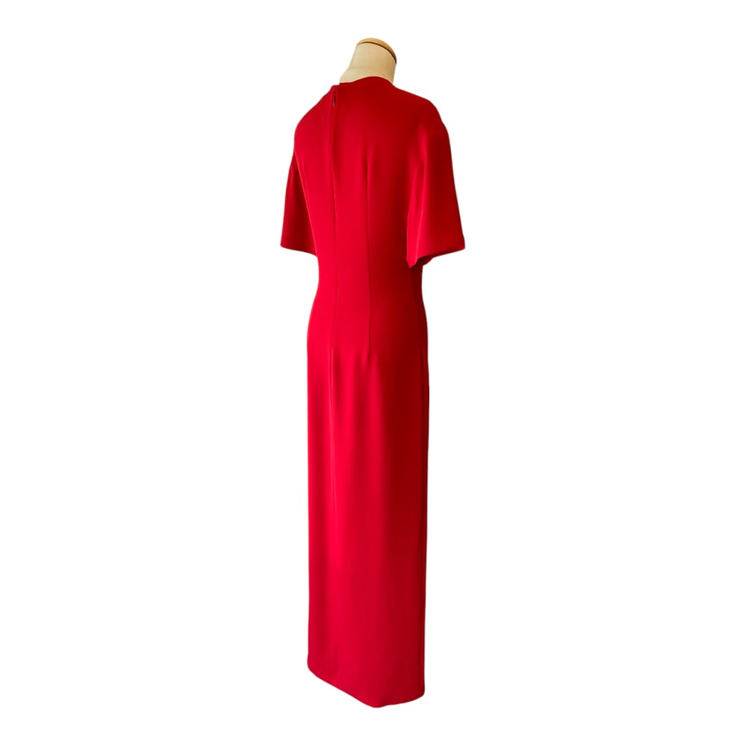 VALENTINO Runway S/S 2024 Silk Split Maxi Dress Size It 40