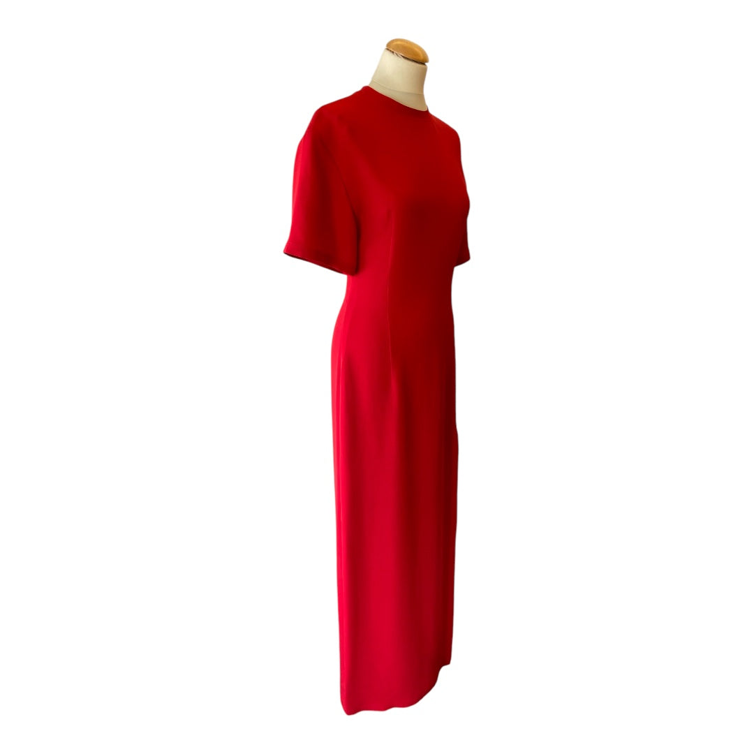 VALENTINO Runway S/S 2024 Silk Split Maxi Dress Size It 40