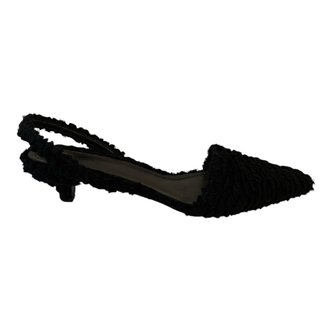 TOTÊME Faux-Shearling Slingback Mules Size 39