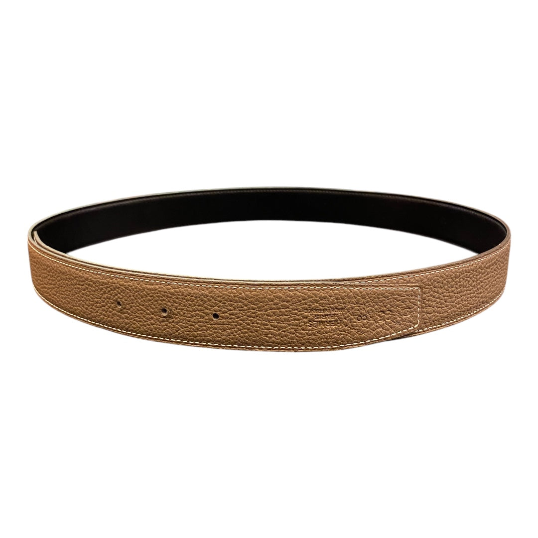 HERMÈS Reversible Leather Strap Size 95 cm