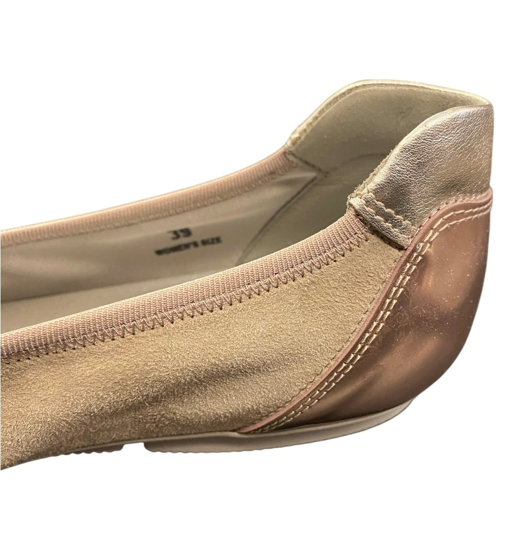 HOGAN Beige Ballet Flats Size 39