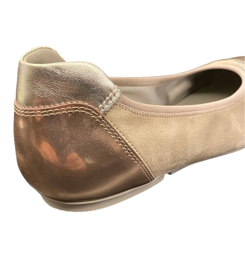HOGAN Beige Ballet Flats Size 39