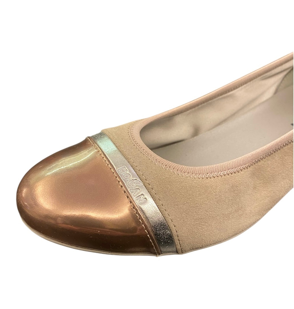 HOGAN Beige Ballet Flats Size 39