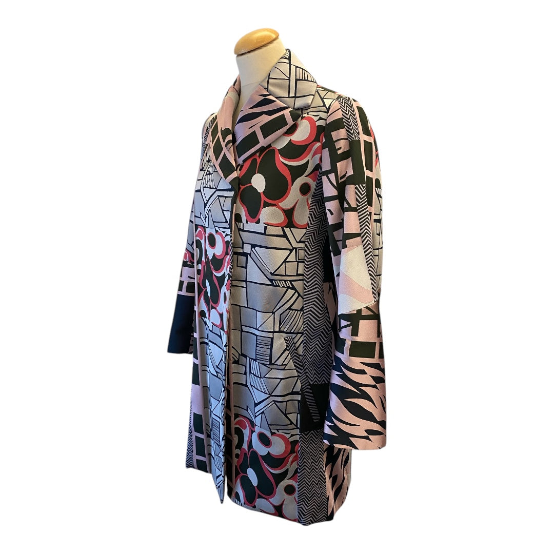 EMPORIO ARMANI Printed Coat Size EU 40