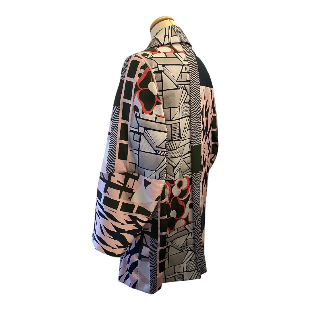 EMPORIO ARMANI Printed Coat Size EU 40