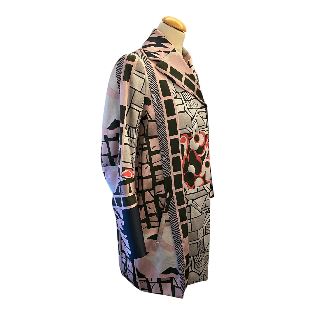 EMPORIO ARMANI Printed Coat Size EU 40