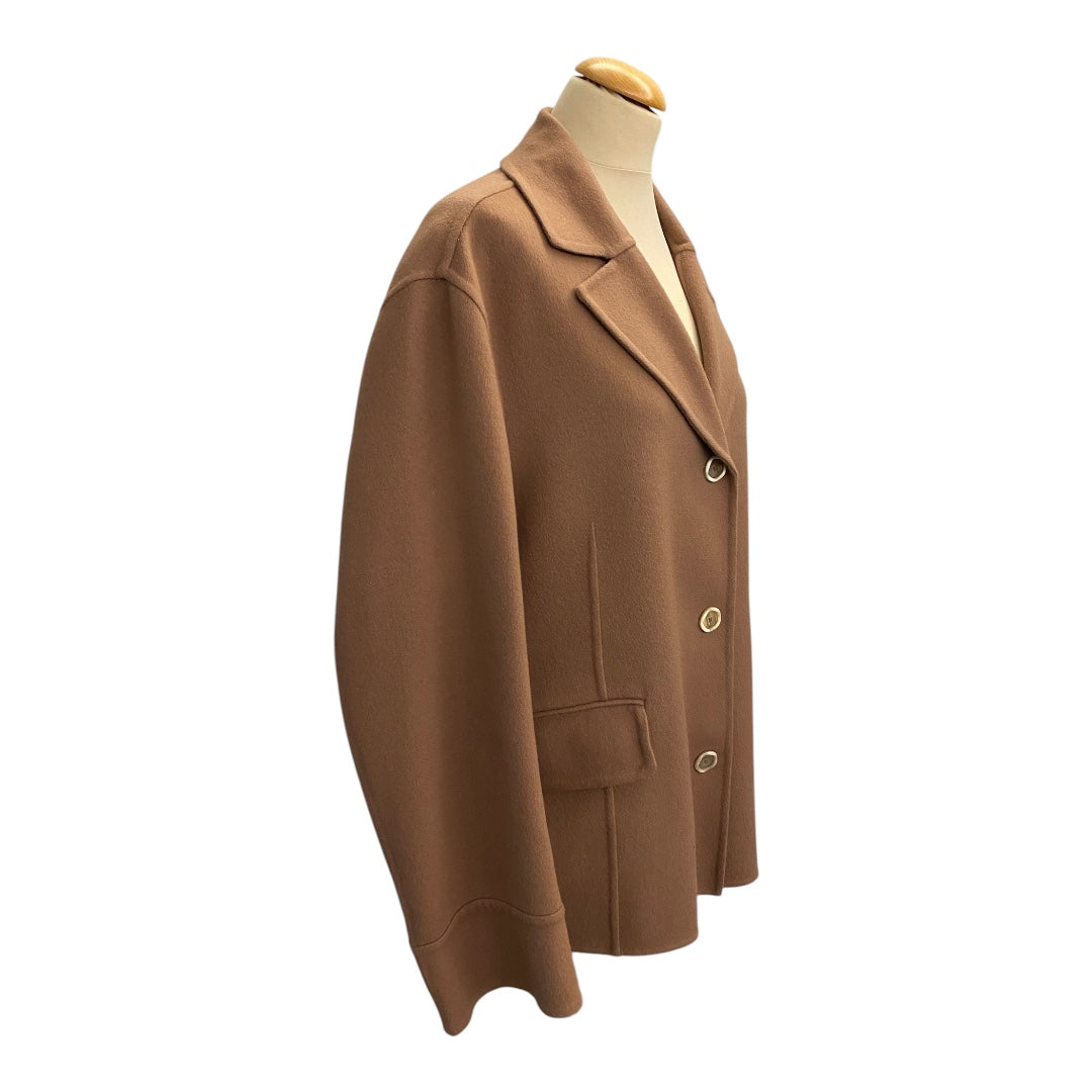 MARNI Beige Wool/ Cashmere Jacket Size IT 40