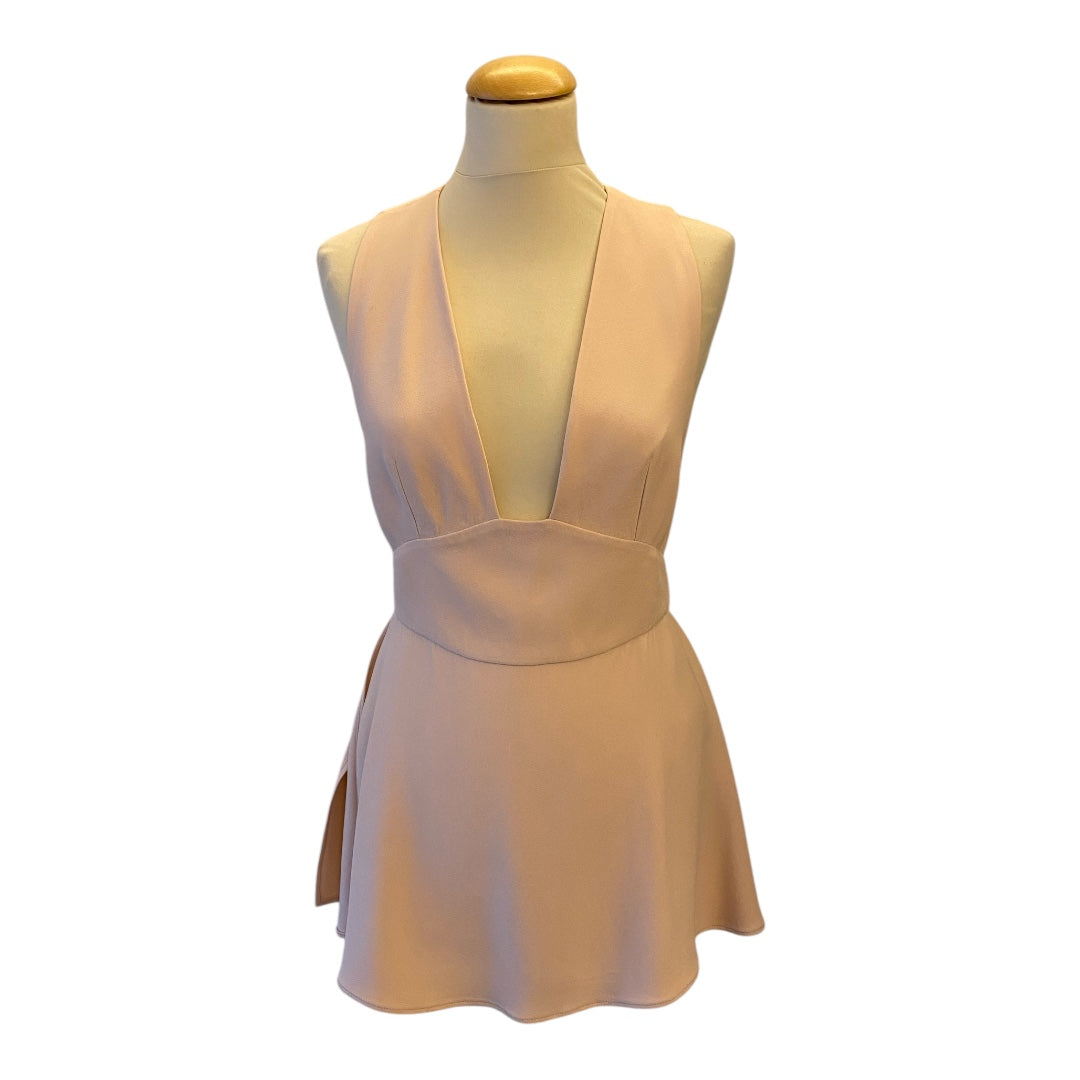 STELLA McCARTNEY Cross Back Pink Top Size IT 40