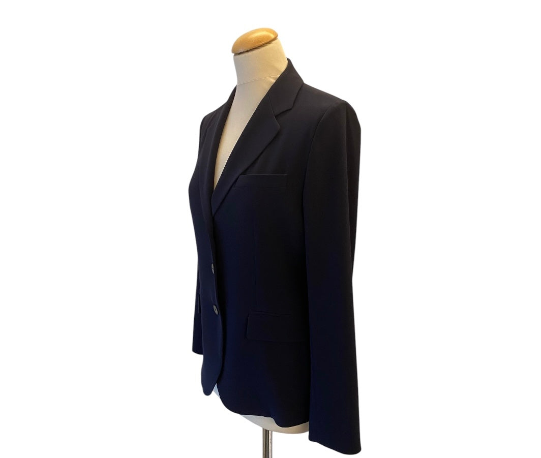 ALBERTO BIANI Couture Dark Navy Blazer IT Size 44