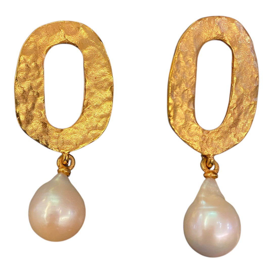 OSCAR DE LA RENTA Pearl Earrings
