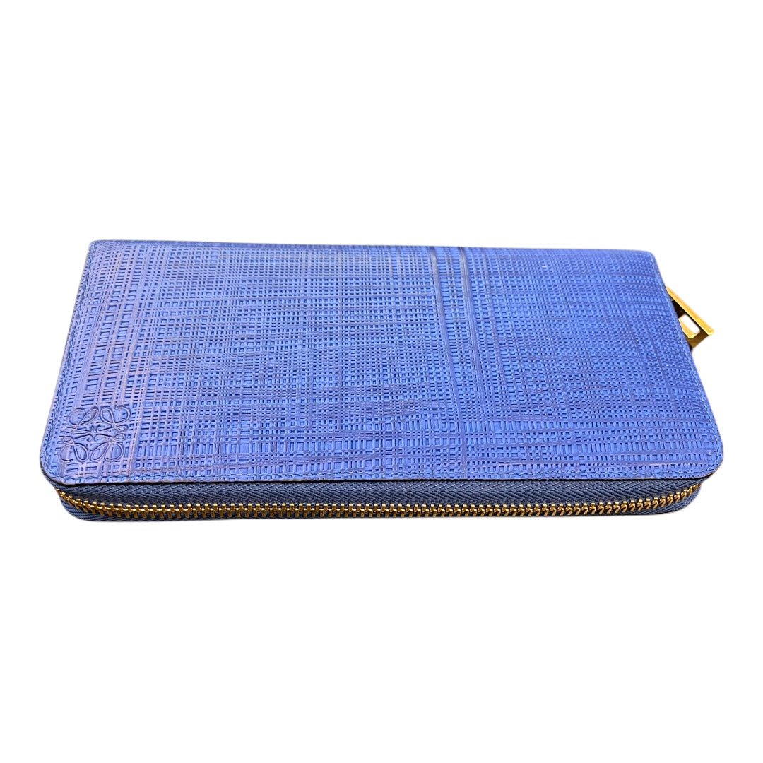 LOEWE Zip Around Leather Wallet
