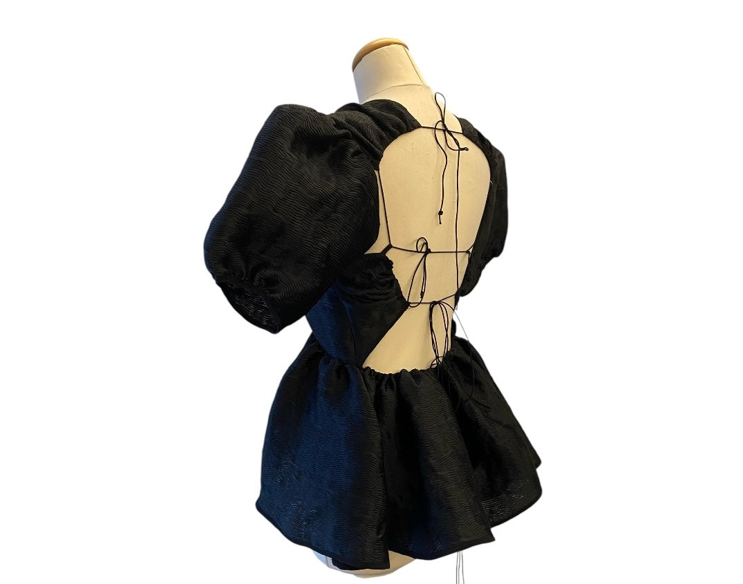 CECILIE BAHNSEN Black Blouse Size 34