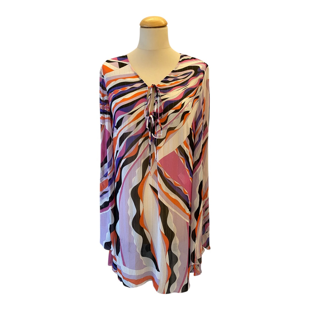 EMILIO PUCCI Multicolor Print Dress Size 36