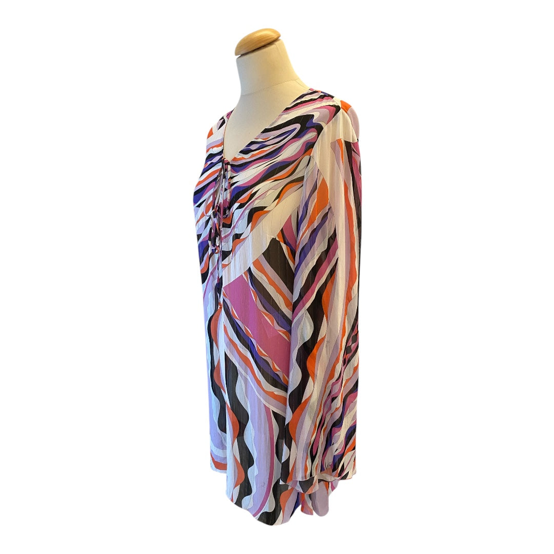 EMILIO PUCCI Multicolor Print Dress Size 36