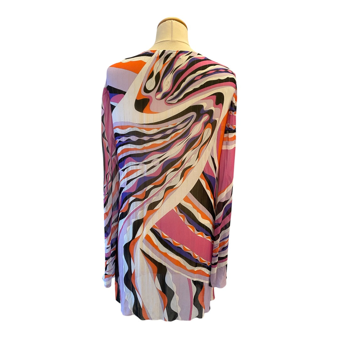 EMILIO PUCCI Multicolor Print Dress Size 36