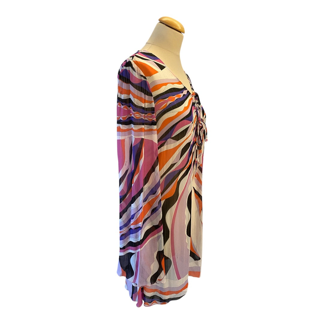 EMILIO PUCCI Multicolor Print Dress Size 36