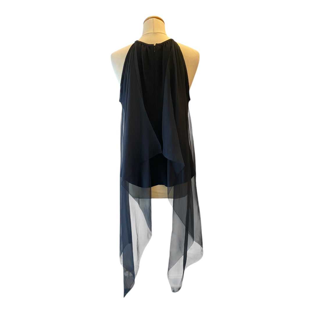 PRADA Black Sleeveless Top Size EU 40