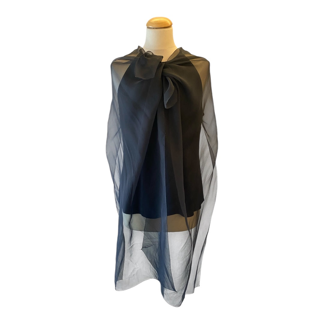 PRADA Black Sleeveless Top Size EU 40