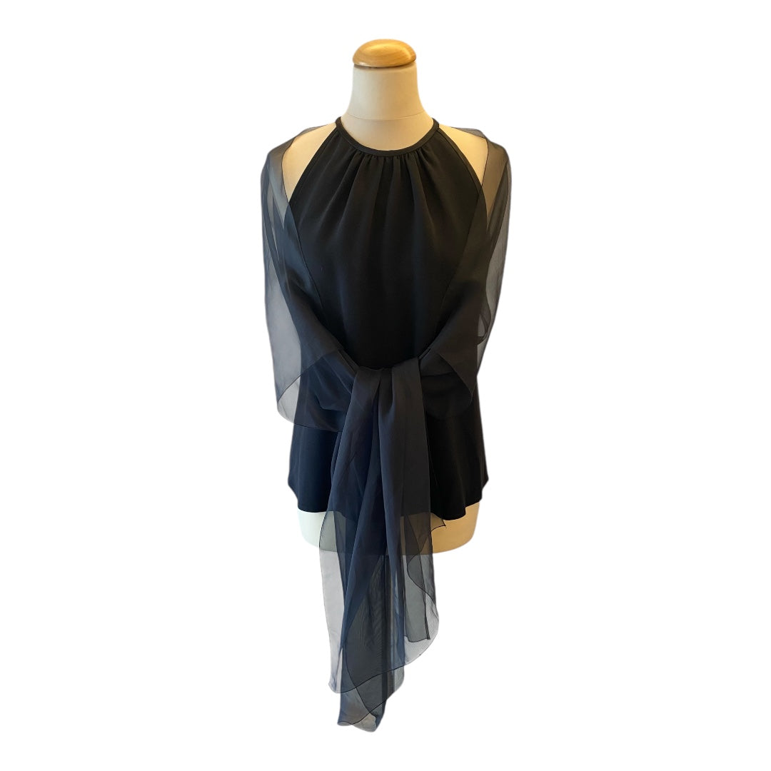 PRADA Black Sleeveless Top Size EU 40
