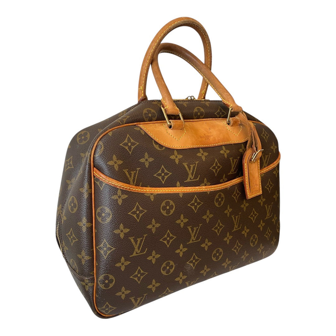 LOUIS VUITTON Monogram Bowling Vanity Deauville M47270 Handbag