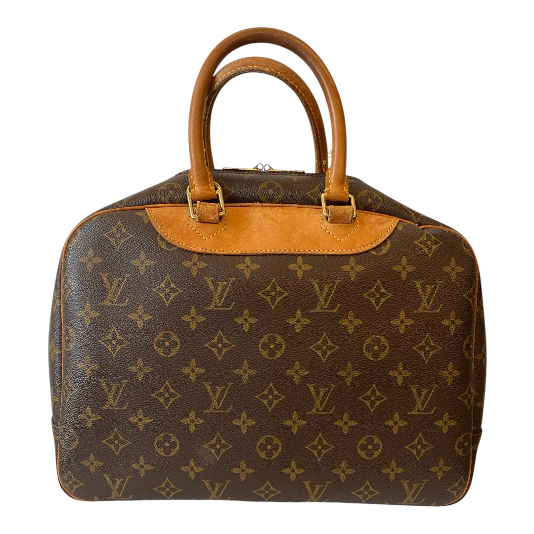 LOUIS VUITTON Monogram Bowling Vanity Deauville M47270 Handbag