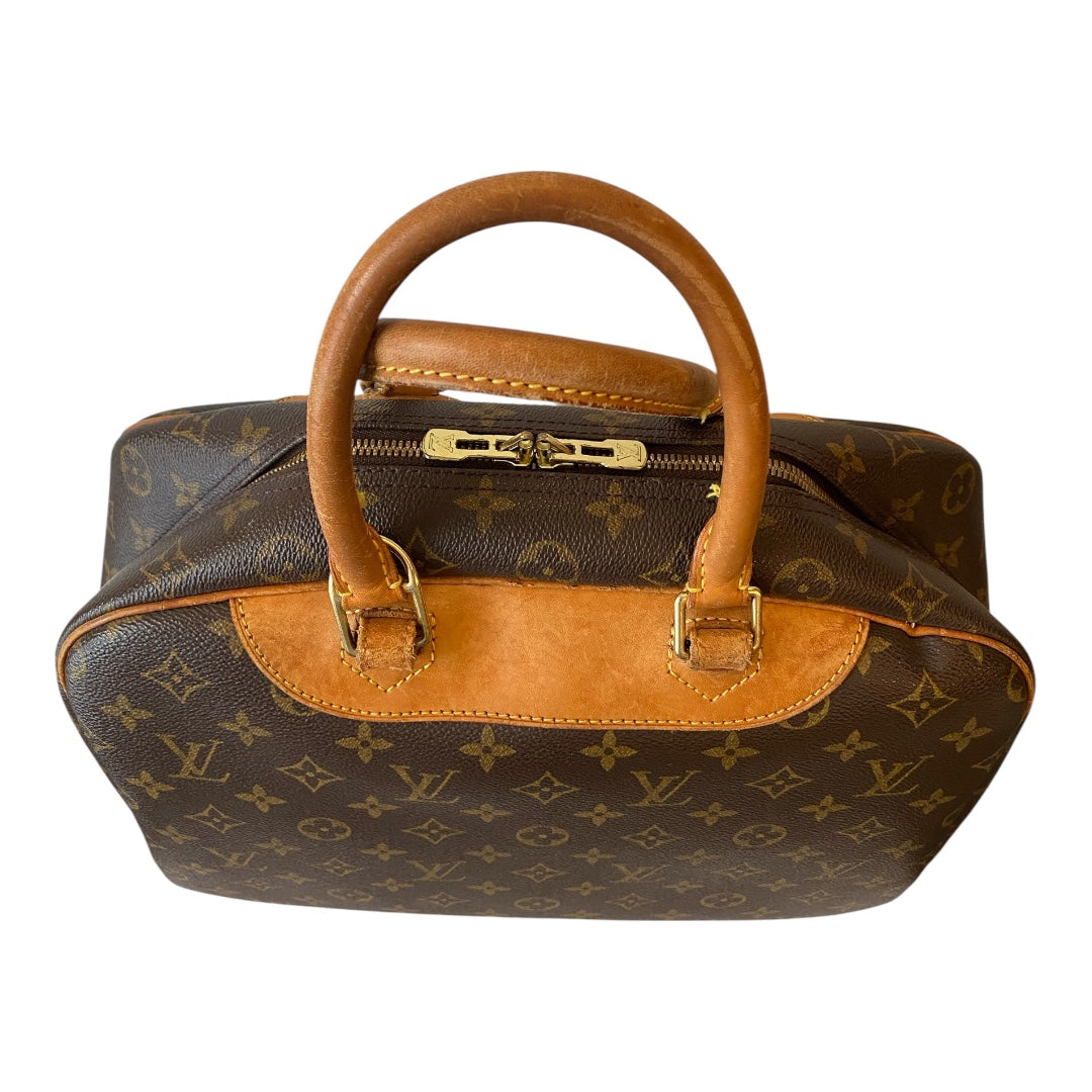LOUIS VUITTON Monogram Bowling Vanity Deauville M47270 Handbag