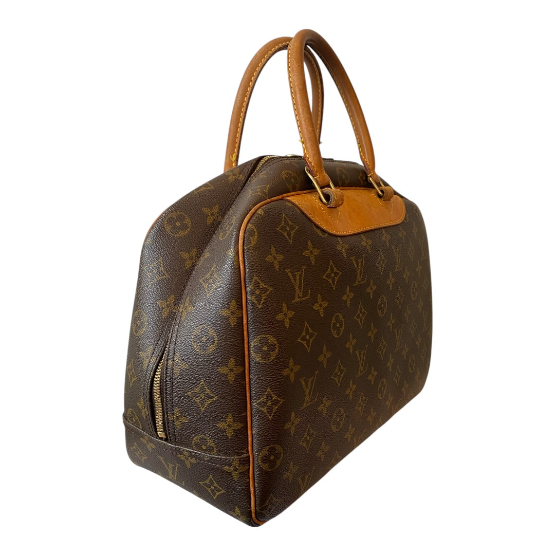 LOUIS VUITTON Monogram Bowling Vanity Deauville M47270 Handbag