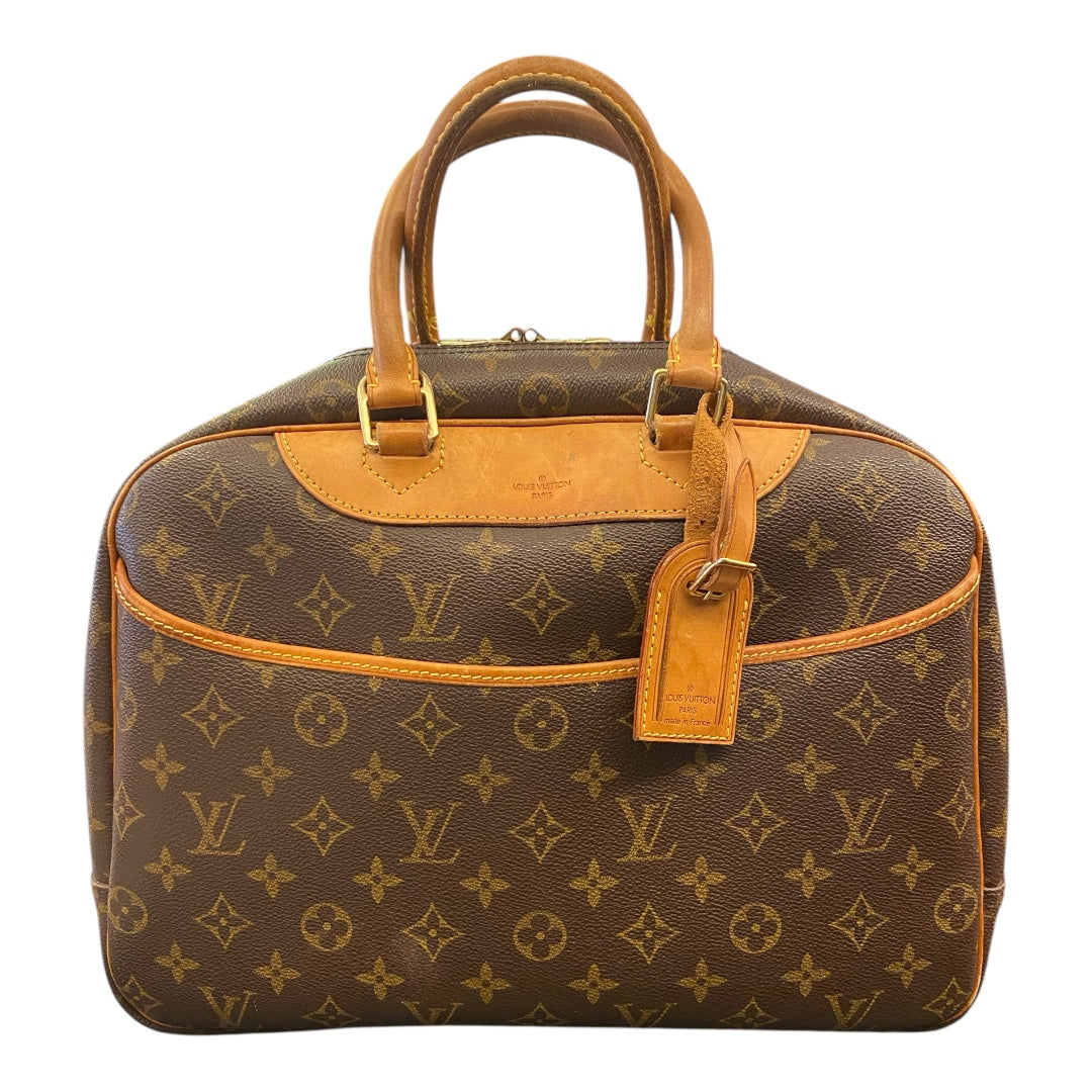 LOUIS VUITTON Monogram Bowling Vanity Deauville M47270 Handbag