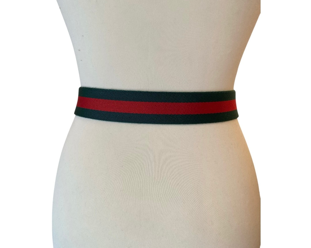 GUCCI Web Belt with Buckle Size 85