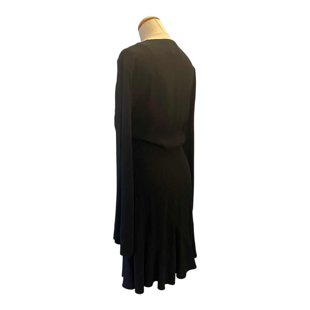 GIVENCHY Embellished Cutout Crepe Dress Size IT 40