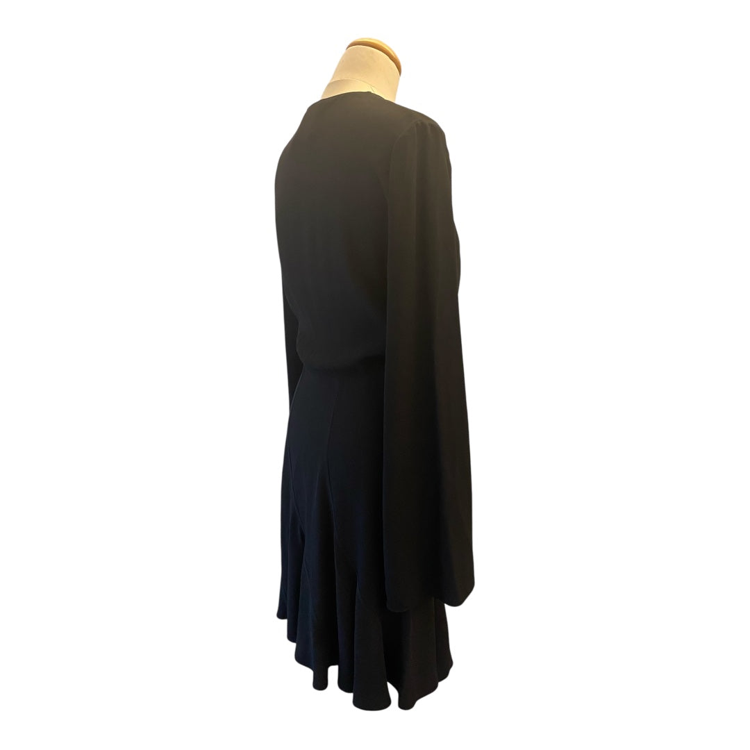 GIVENCHY Embellished Cutout Crepe Dress Size IT 40
