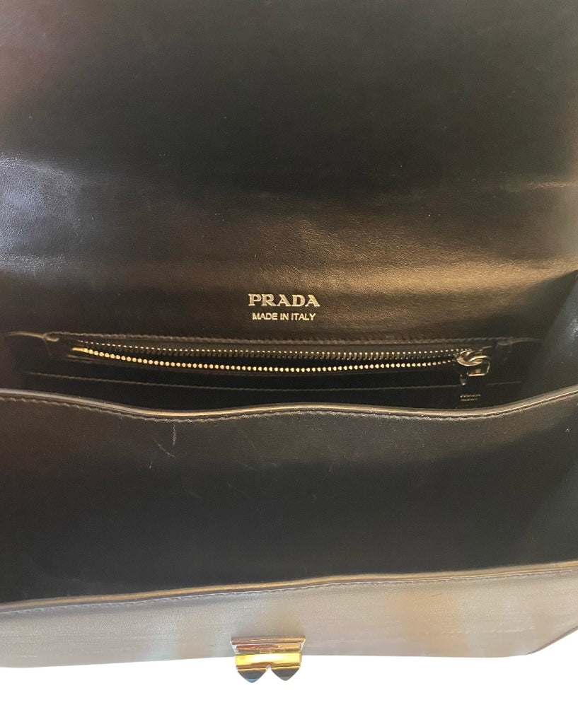 PRADA Elektra Leather Shoulder Bag