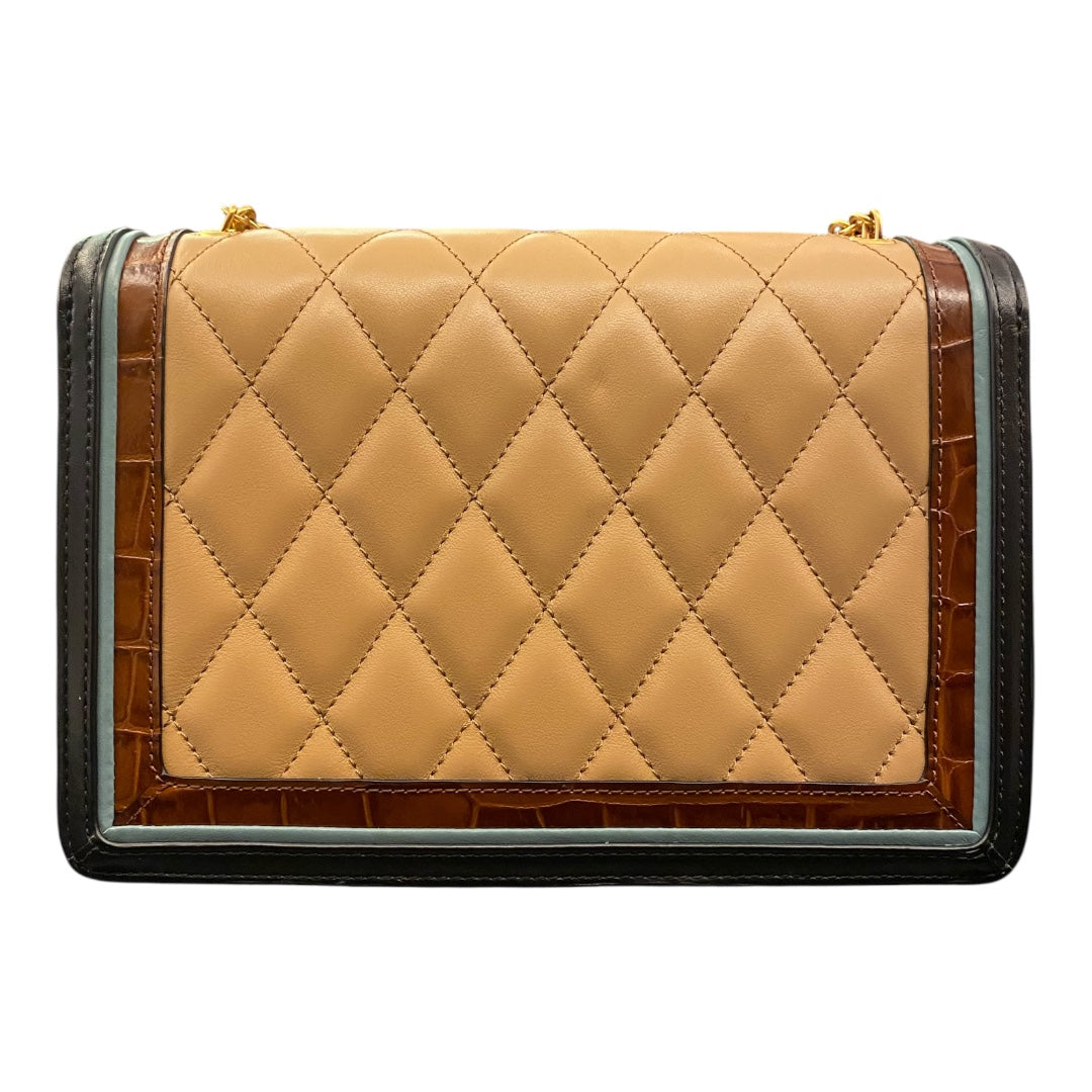 MULBERRY Silky Calf & Croc Print Darley Bag