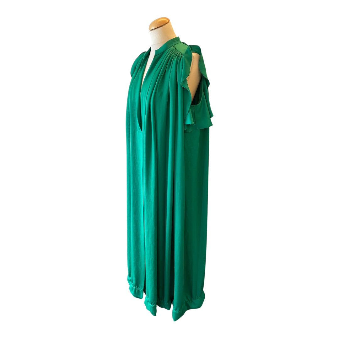 CHLOE Emerald Green Maxi Dress Size Fr 40