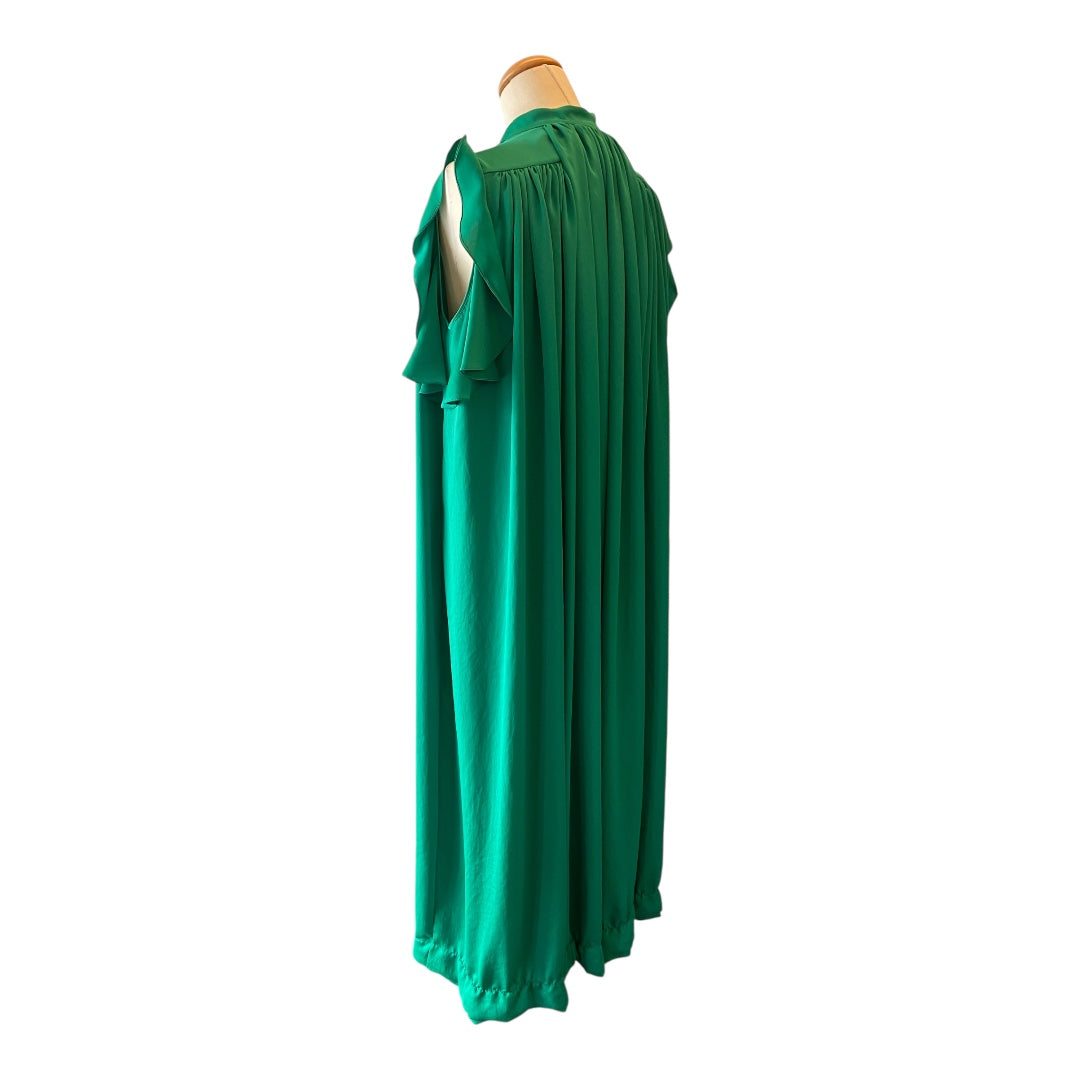 CHLOE Emerald Green Maxi Dress Size Fr 40