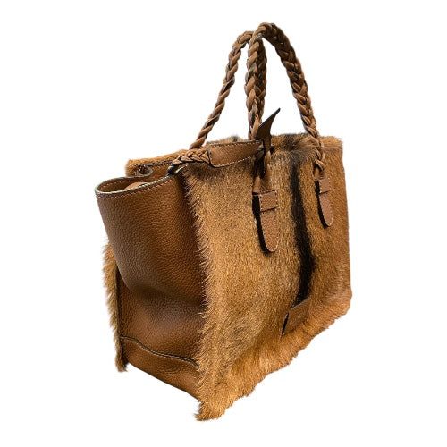 VALENTINO GARAVANI Deer Fur Tote Bag