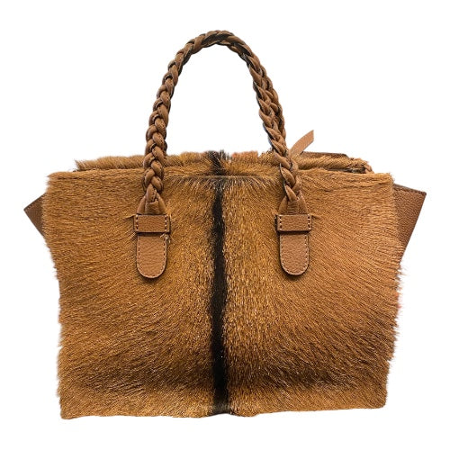 VALENTINO GARAVANI Deer Fur Tote Bag