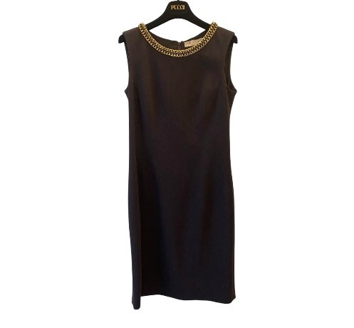 EMILIO PUCCI Wool Brown Dress Size 42