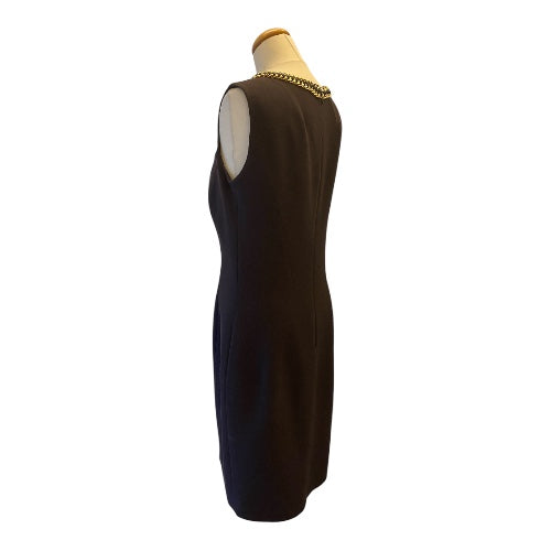 EMILIO PUCCI Wool Brown Dress Size 42