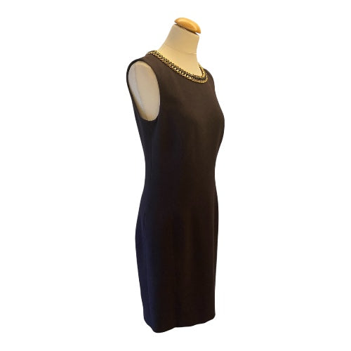 EMILIO PUCCI Wool Brown Dress Size 42