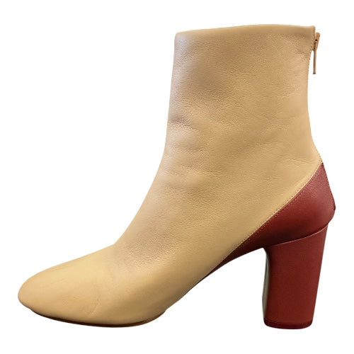 CÉLINE by Phoebe Philo Leather Color Block Boots Size 39,5