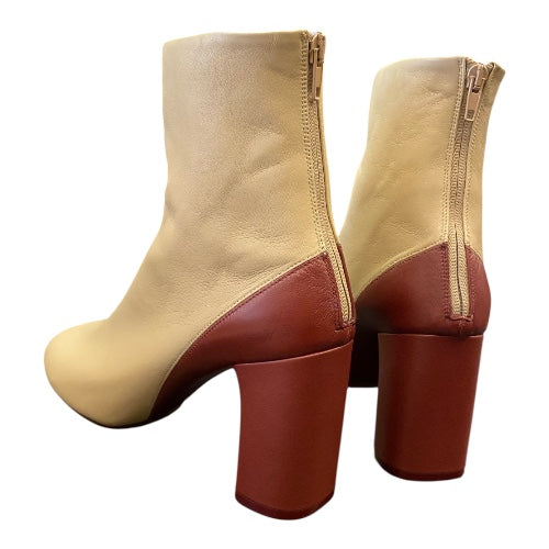 CÉLINE by Phoebe Philo Leather Color Block Boots Size 39,5