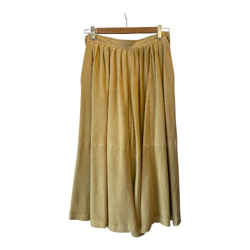 LOEWE Suede Leather Culottes Size S