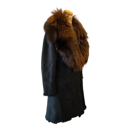 NIGEL PRESTON & KNIGHT Lambskin Coat Size M