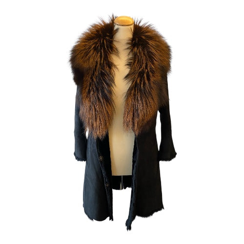 NIGEL PRESTON & KNIGHT Lambskin Coat Size M